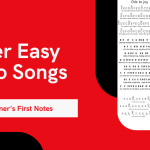 7 Letter Easy Piano Songs for Beginners