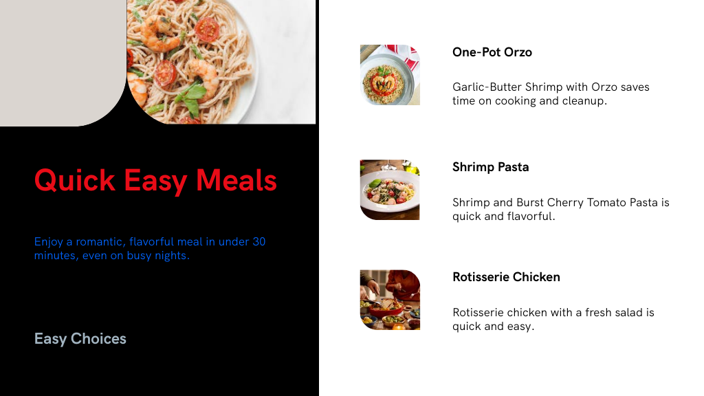 Quick Easy Meals