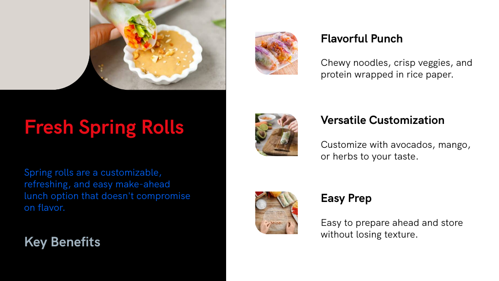 Fresh Spring Rolls