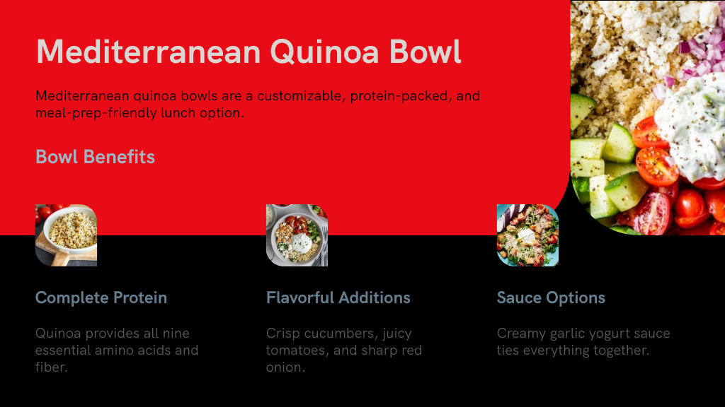 Mediterranean Quinoa Bowl