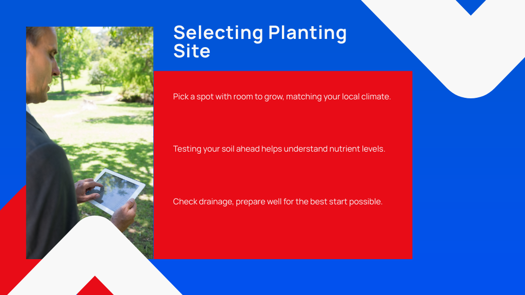 Selecting Planting Site