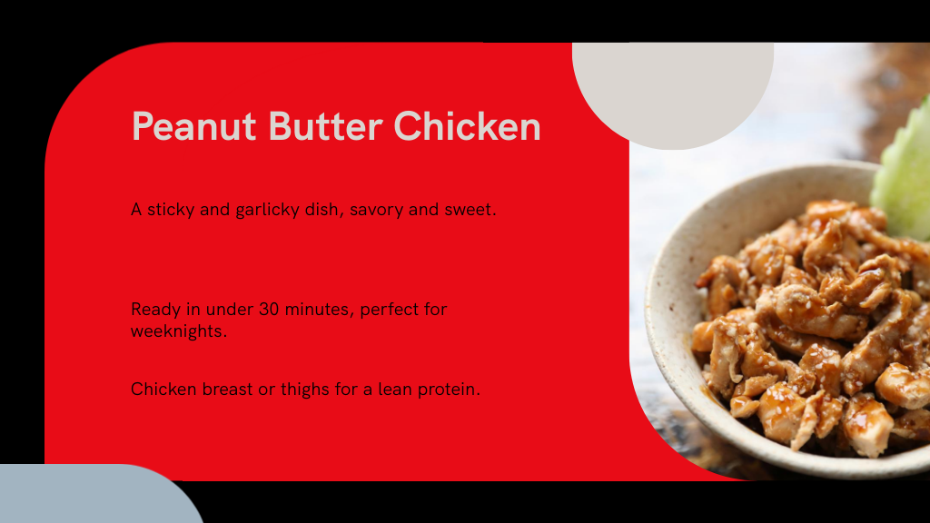 Peanut Butter Chicken