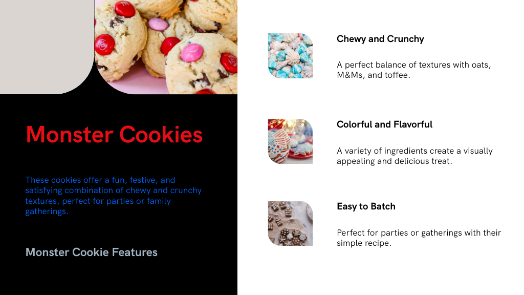 Monster Cookies