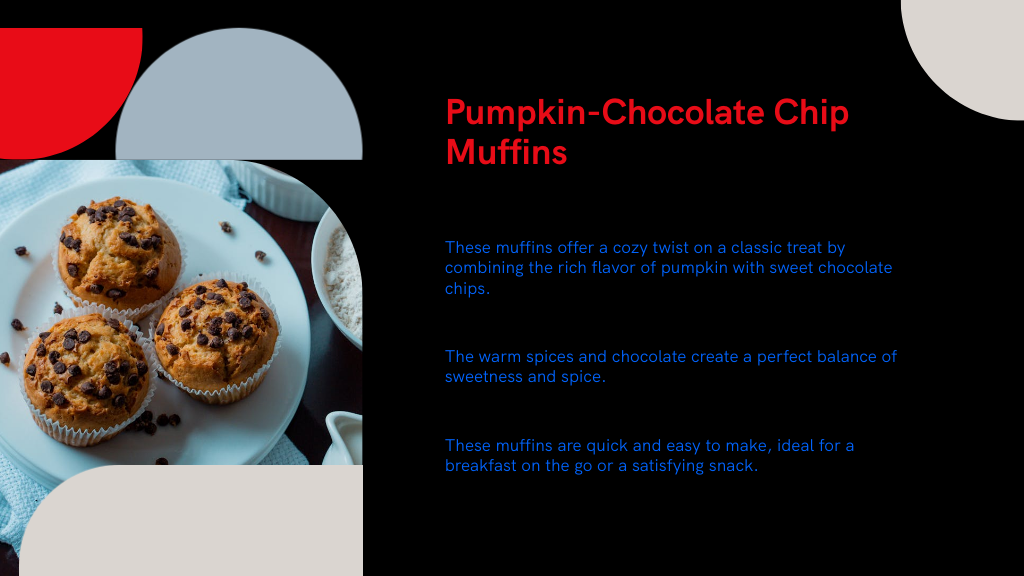 Pumpkin-Chocolate Chip Muffins