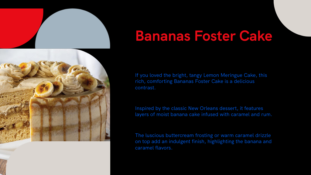 Bananas Foster Cake