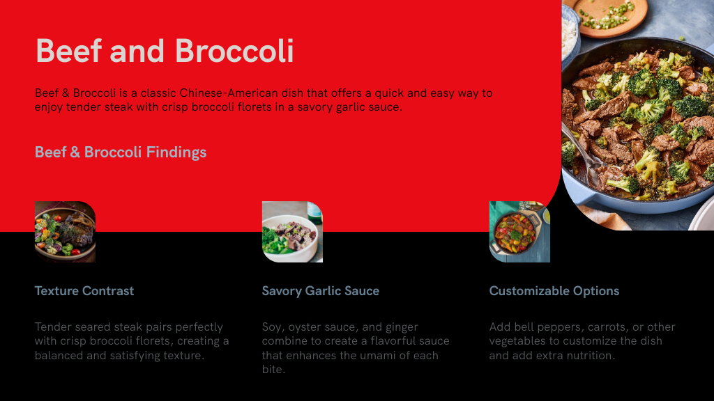 Beef and Broccoli
