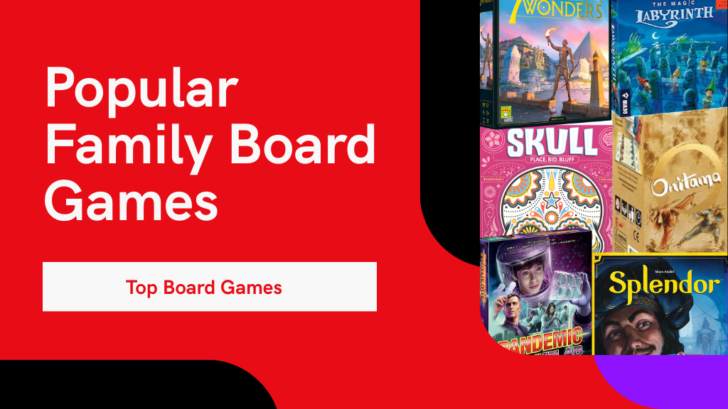 10 Popular Family Board Games to Try Today