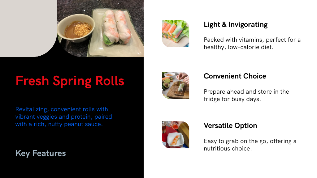 Fresh Spring Rolls