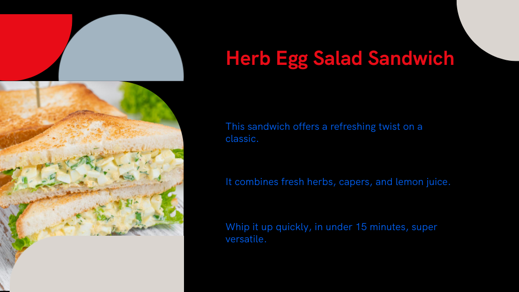 Herb Egg Salad Sandwich