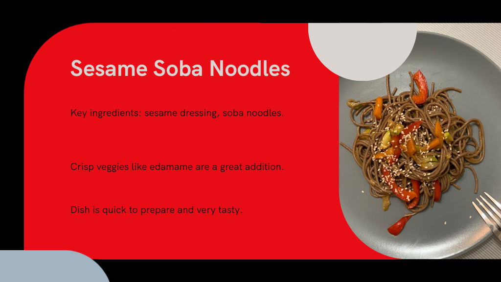 Sesame Soba Noodles
