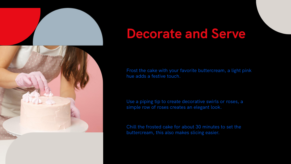 Decorate and Serve