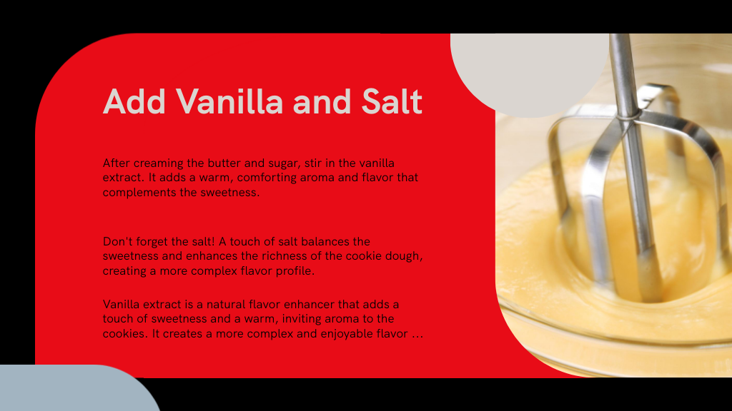 Add Vanilla and Salt