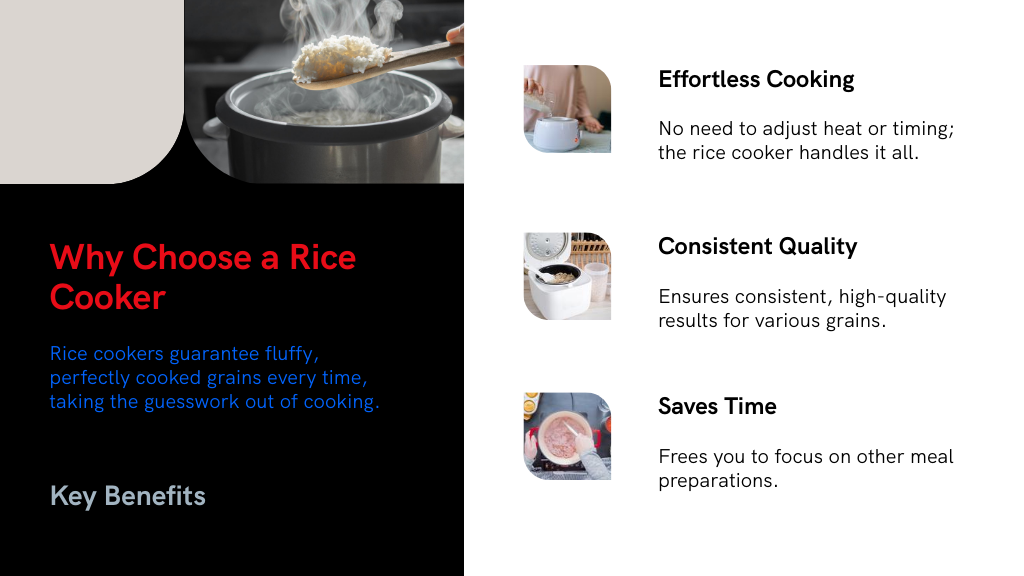 Why Choose a Rice Cooker