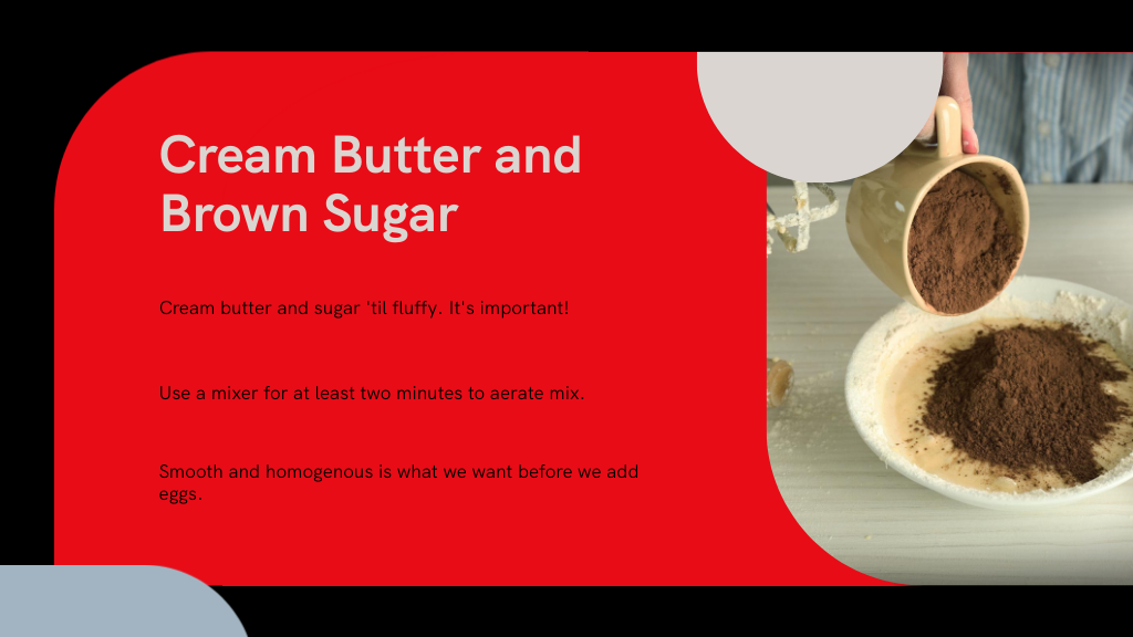 Cream Butter and Brown Sugar