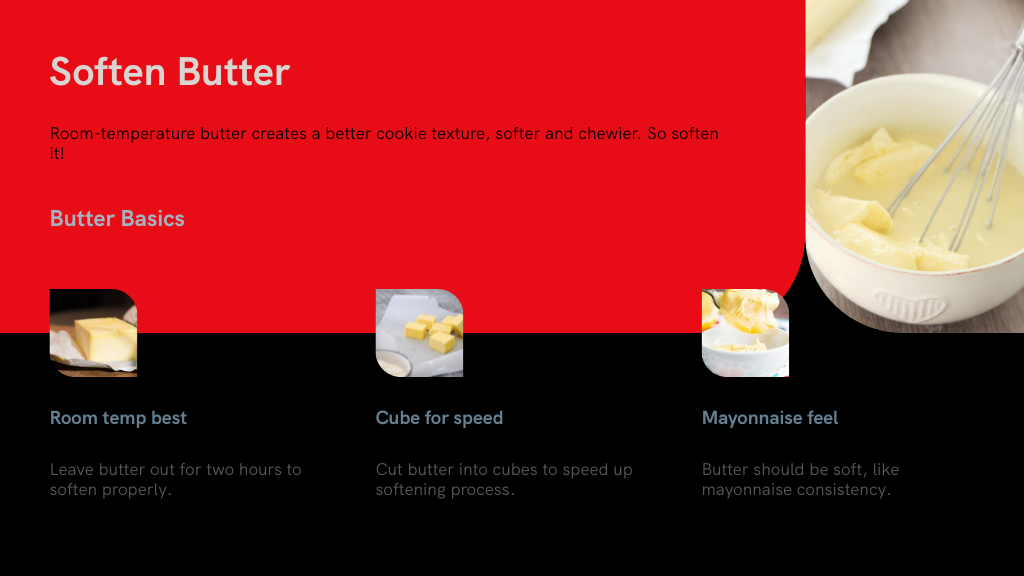 Soften Butter