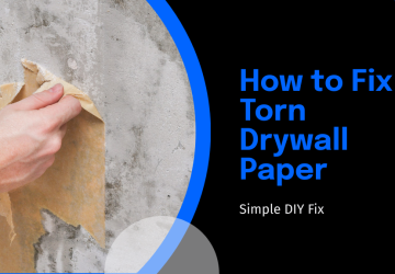 3 Simple Steps How to Fix Torn Drywall Paper