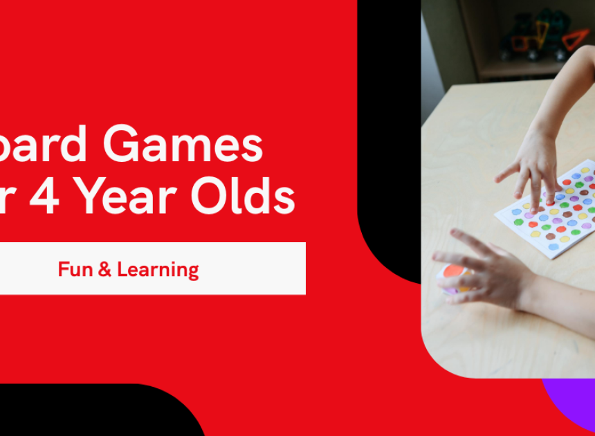 Board Games for 4 Year Olds