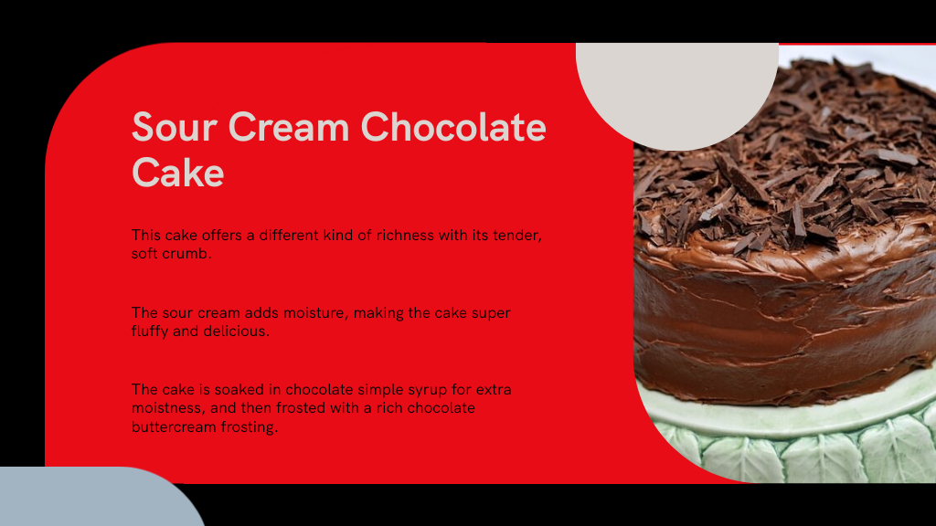 Sour Cream Chocolate Cake