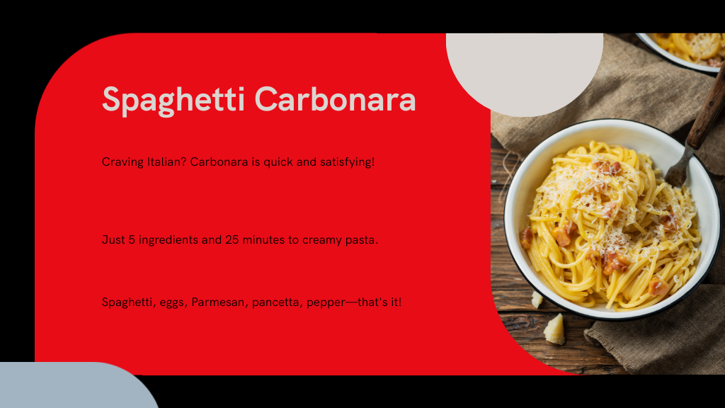 Spaghetti Carbonara