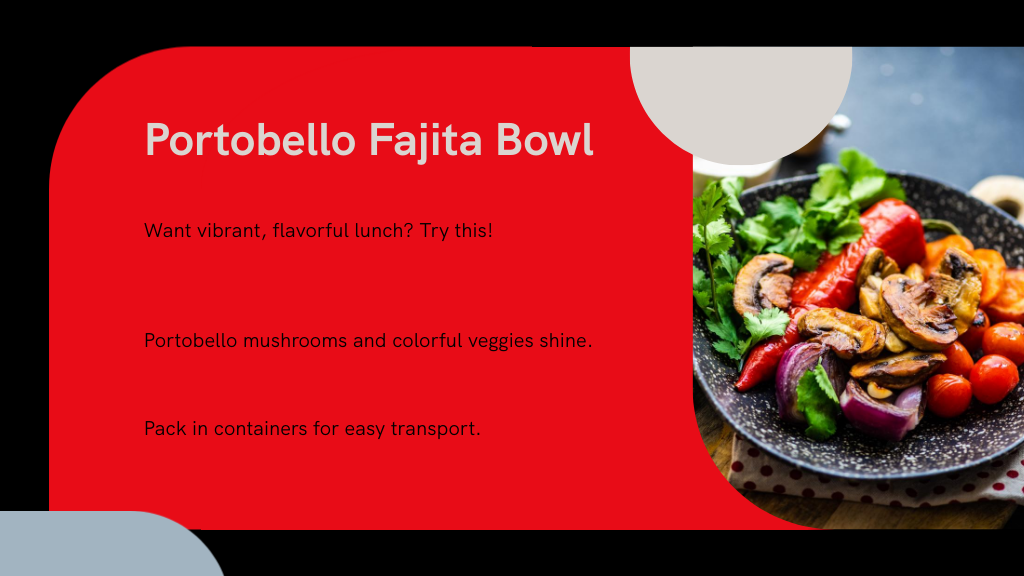 Portobello Fajita Bowl
