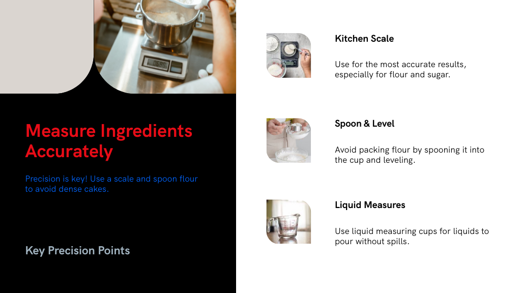 Measure Ingredients Accurately