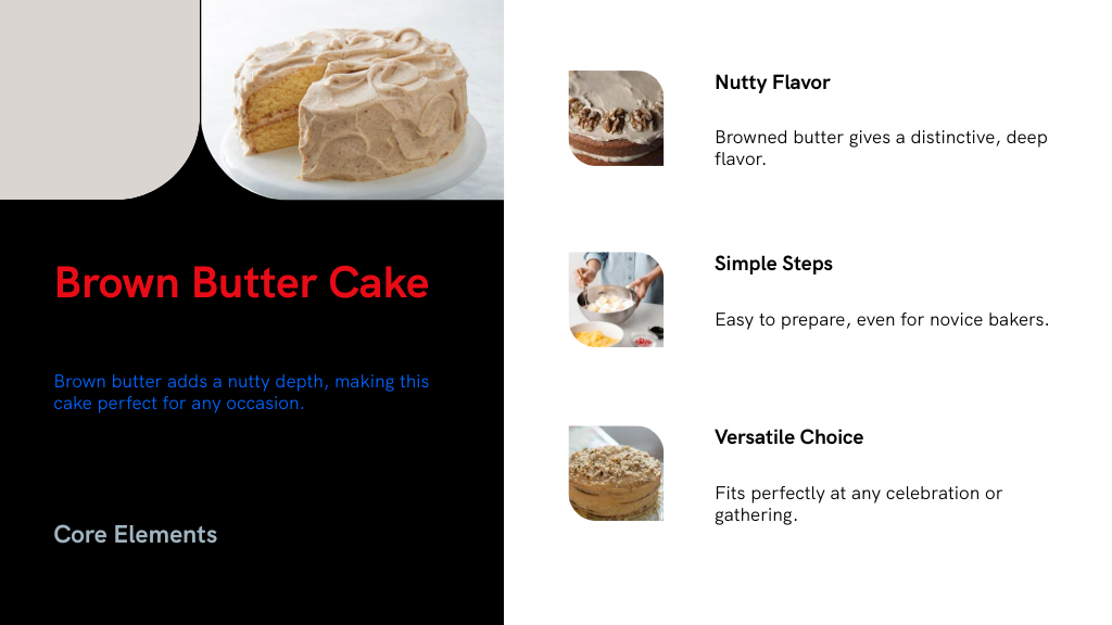 Brown Butter Cake