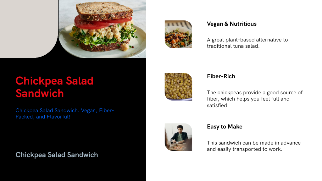 Chickpea Salad Sandwich