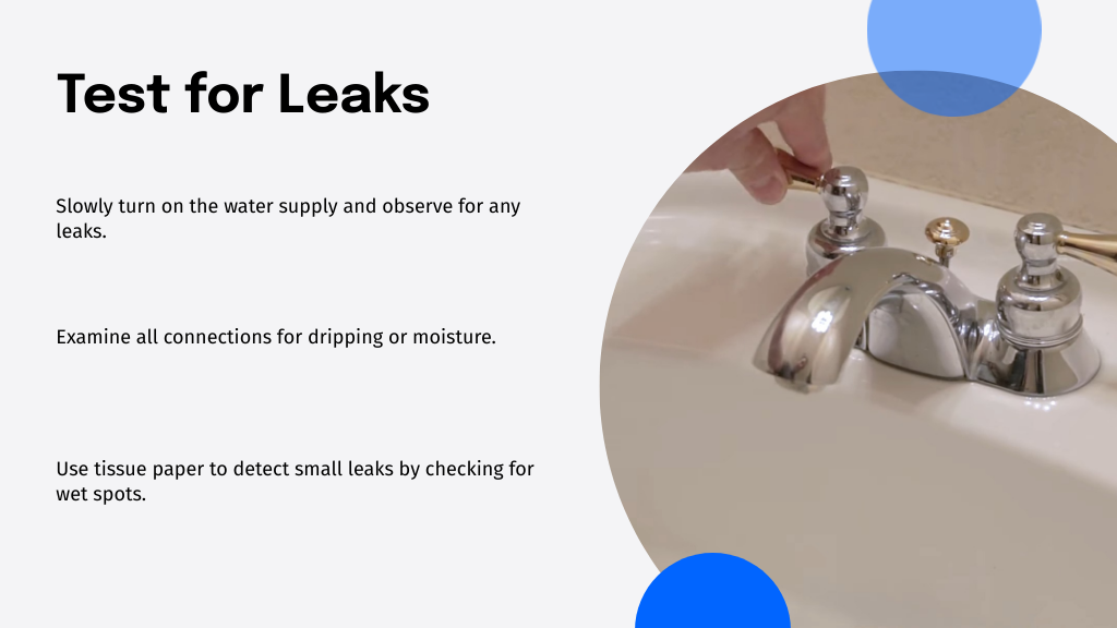 Test for Leaks