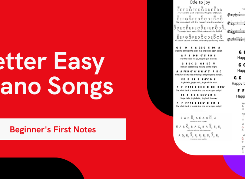 Letter Easy Piano Songs