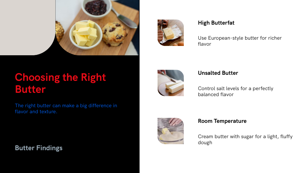 Choosing the Right Butter
