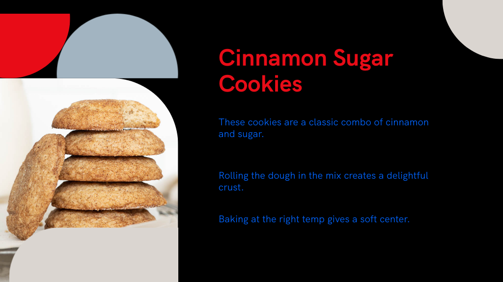 Cinnamon Sugar Cookies