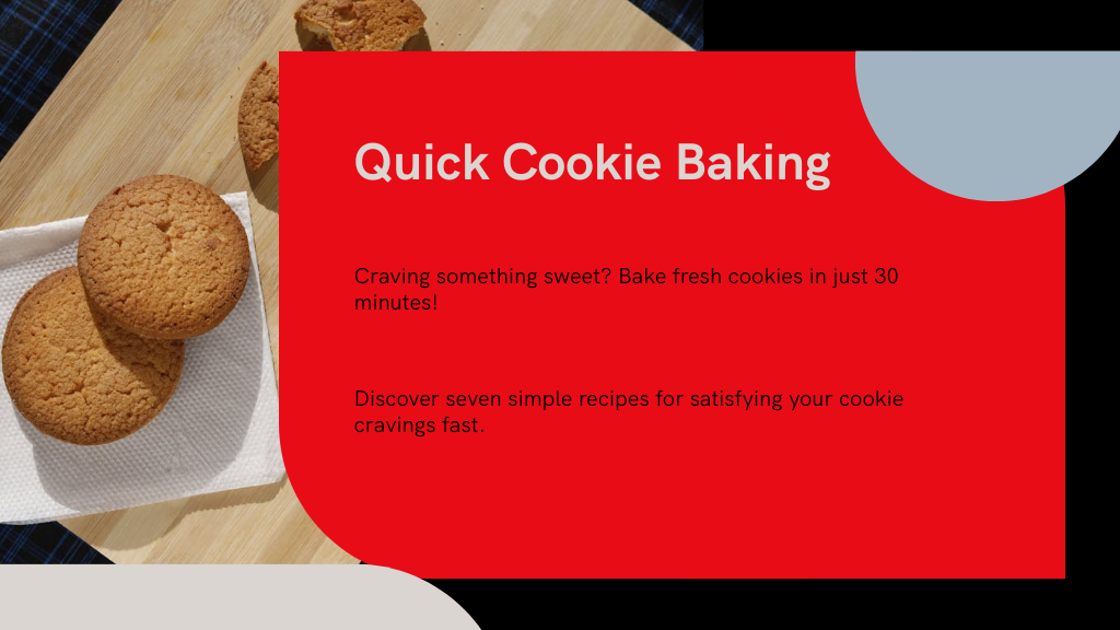 Quick Cookie Baking