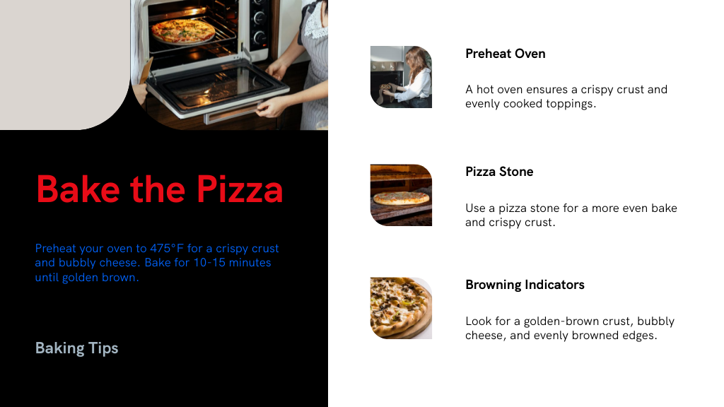 Bake the Pizza