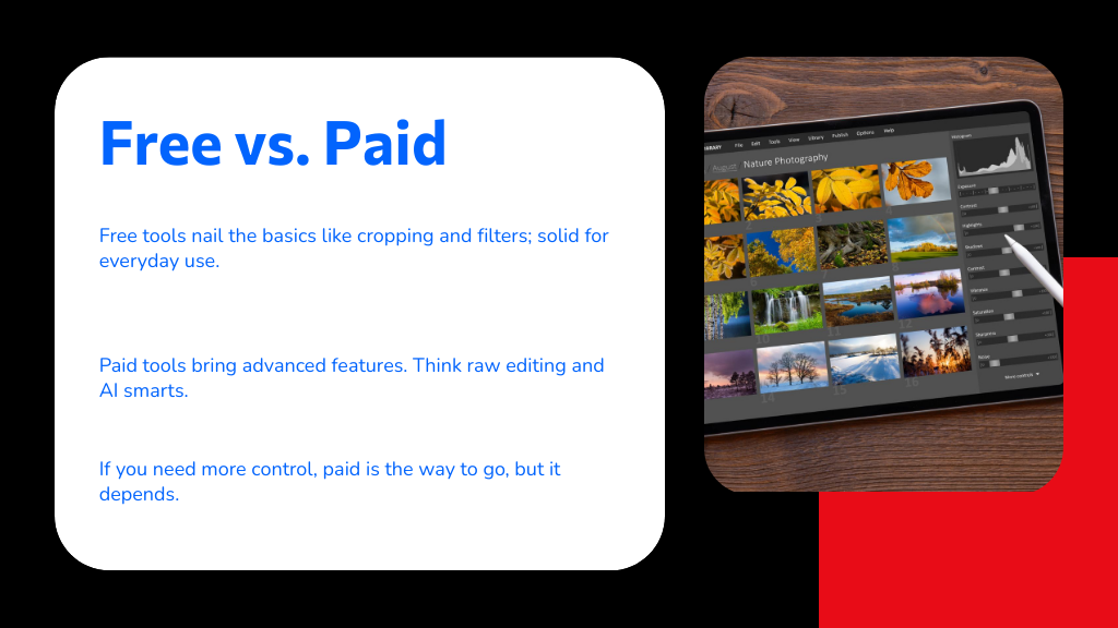 Free vs. Paid