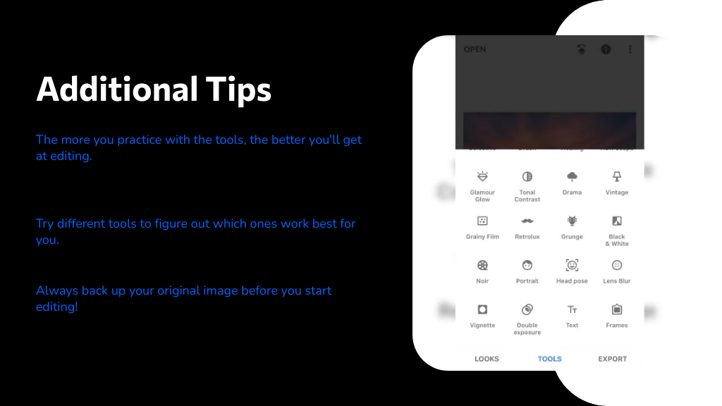 Additional Tips