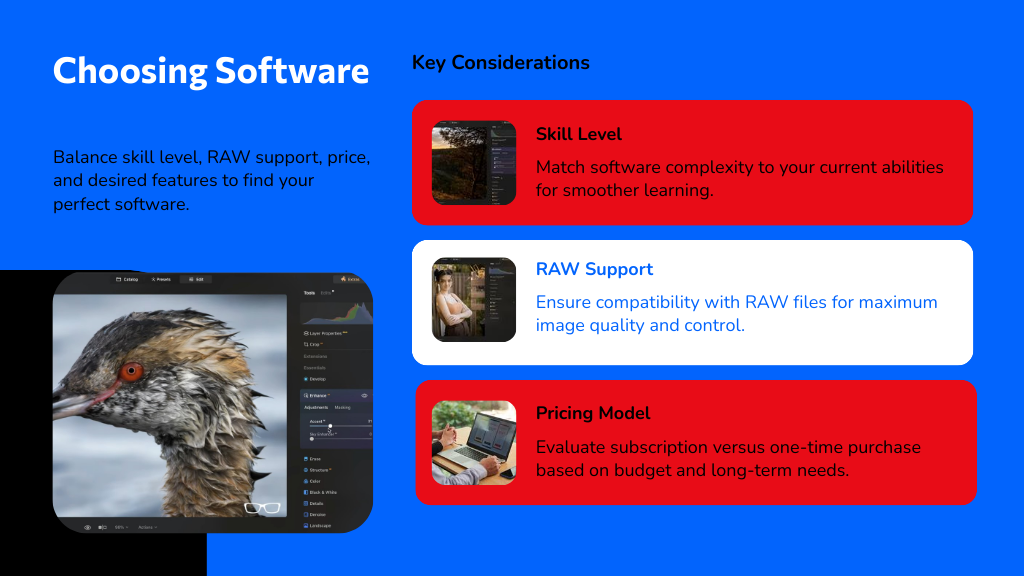 Choosing Software