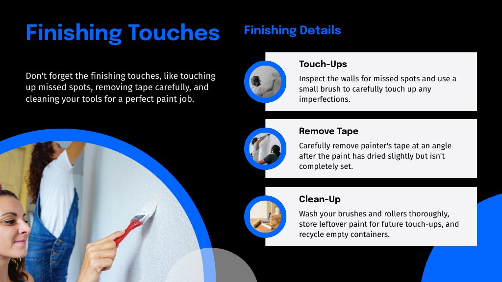 Finishing Touches
