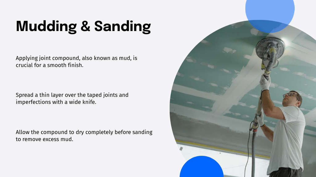 Mudding & Sanding