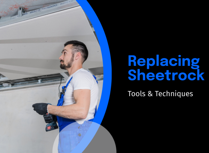 Replacing Sheetrock