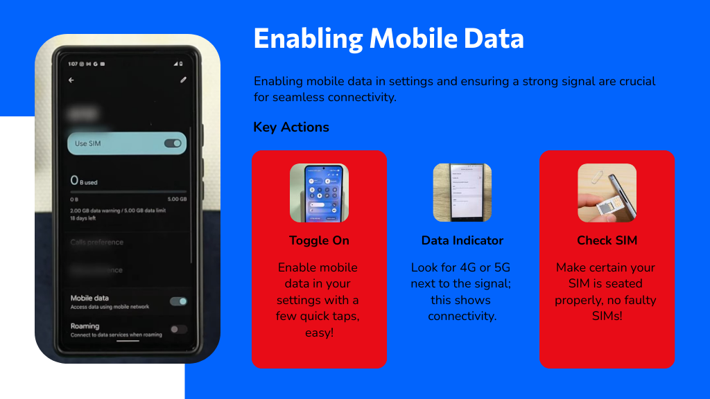 Enabling Mobile Data