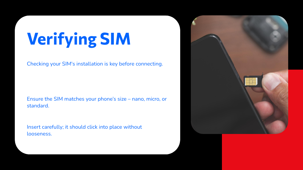 Verifying SIM