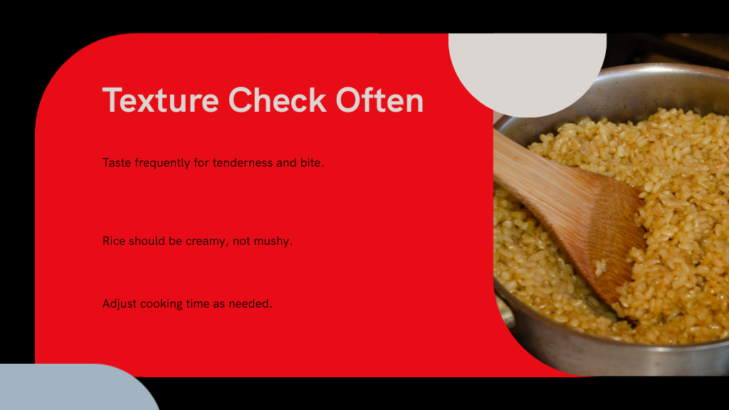 Texture Check Often