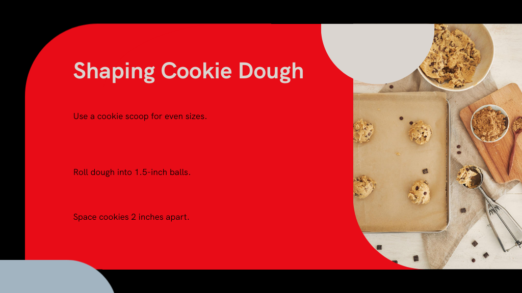 Shaping Cookie Dough