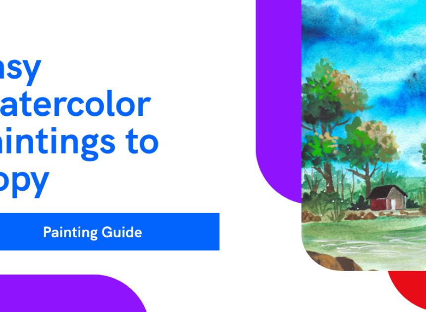 Easy Watercolor Paintings to Copy