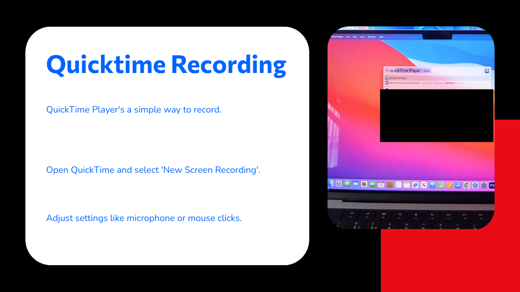Quicktime Recording