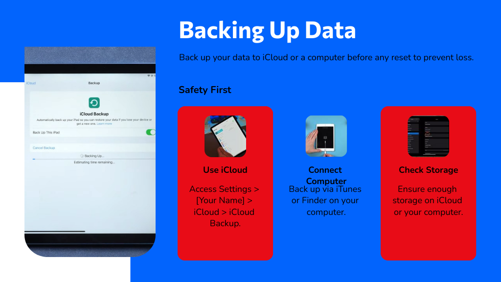 Backing Up Data