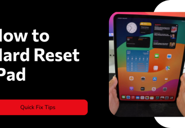How to Hard Reset Ipad