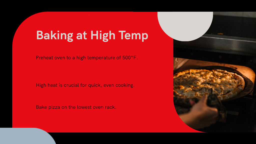 Baking at High Temp
