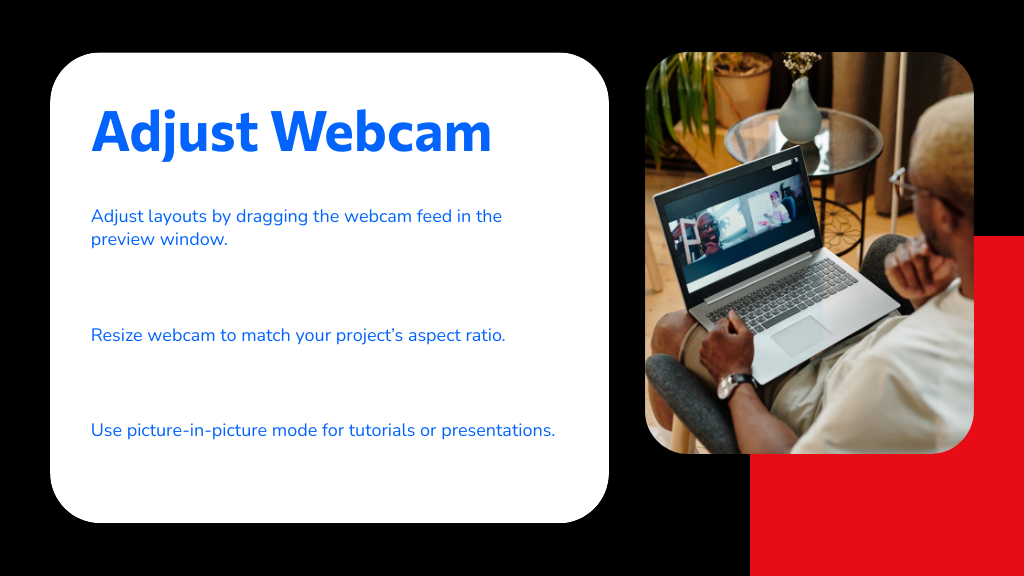 Adjust Webcam