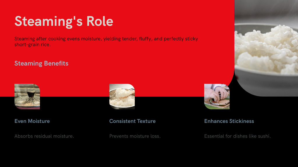 Steaming's Role
